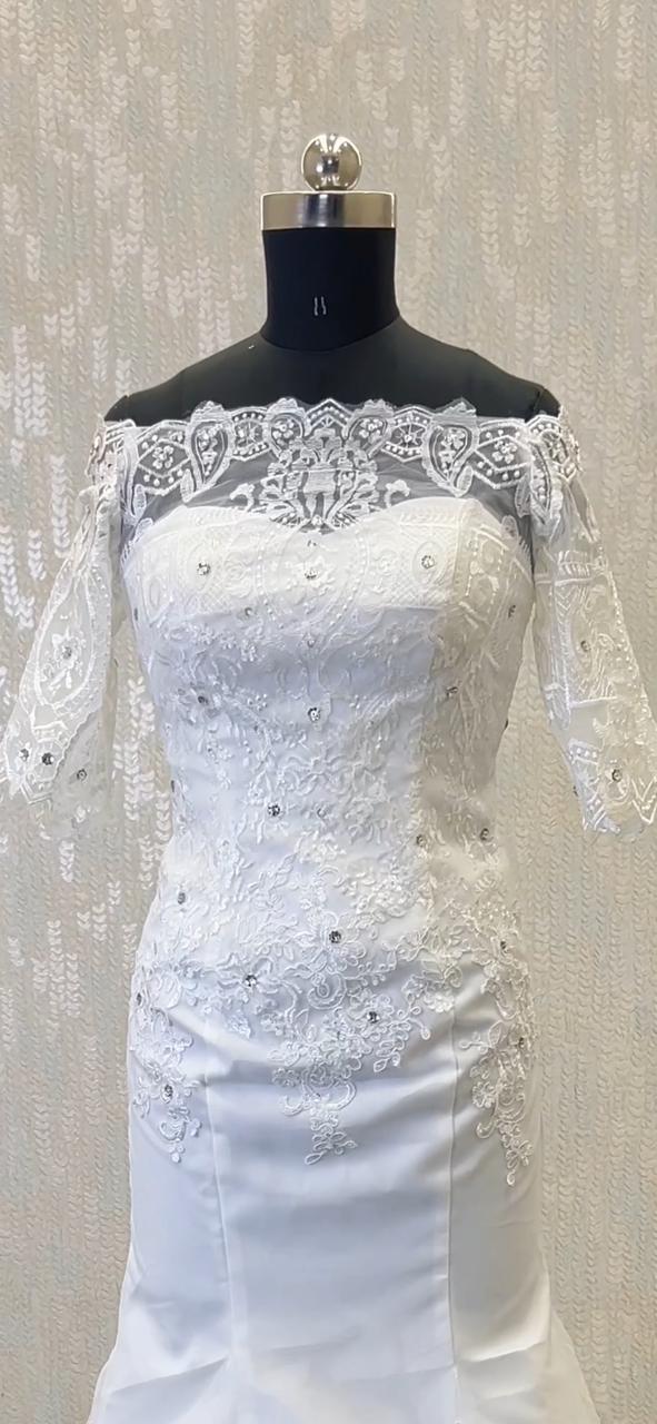 Church wedding dress Thiruvananthapuram India