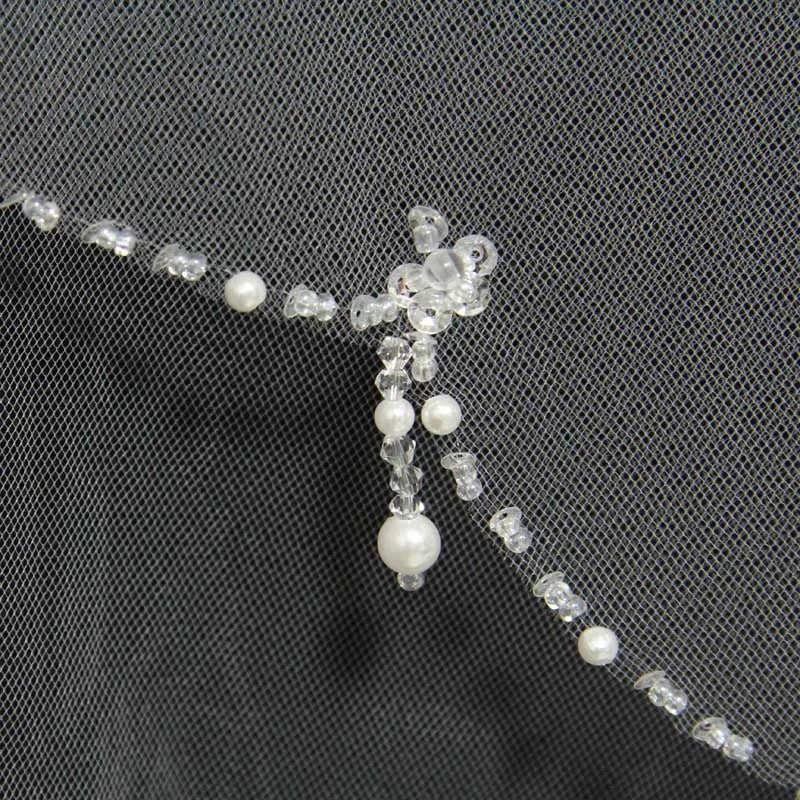 GownLink Bridal 1.5mtr Veil with Comb GLGV009