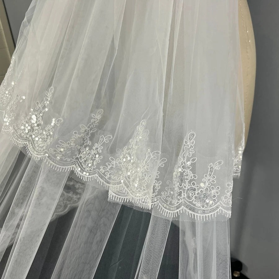 GownLink Cathedral Bridal Veil for Christian and Catholic Weddings GLV5