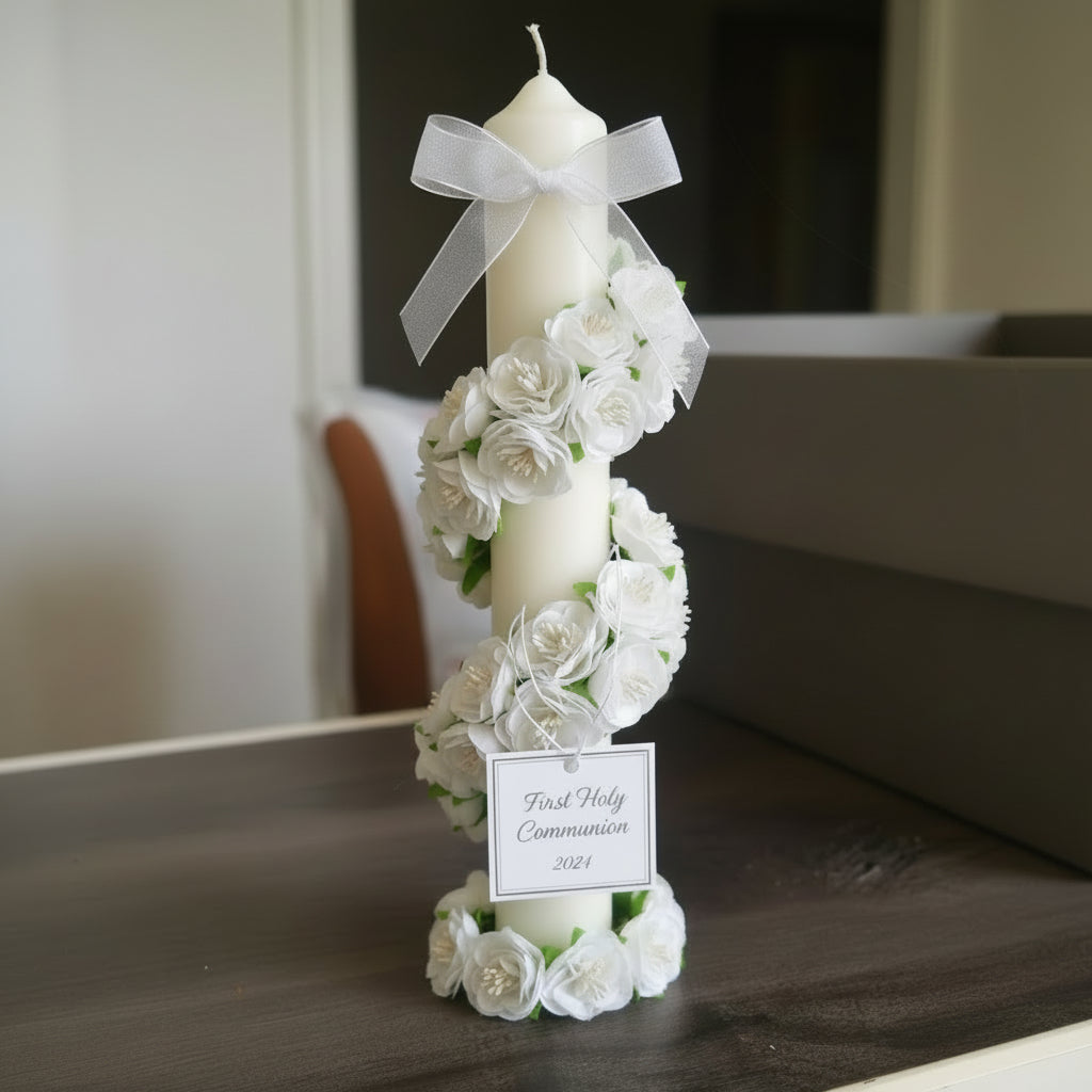Back view of model in 5-Piece Bridal Combo Set — GownLink COMMUNION