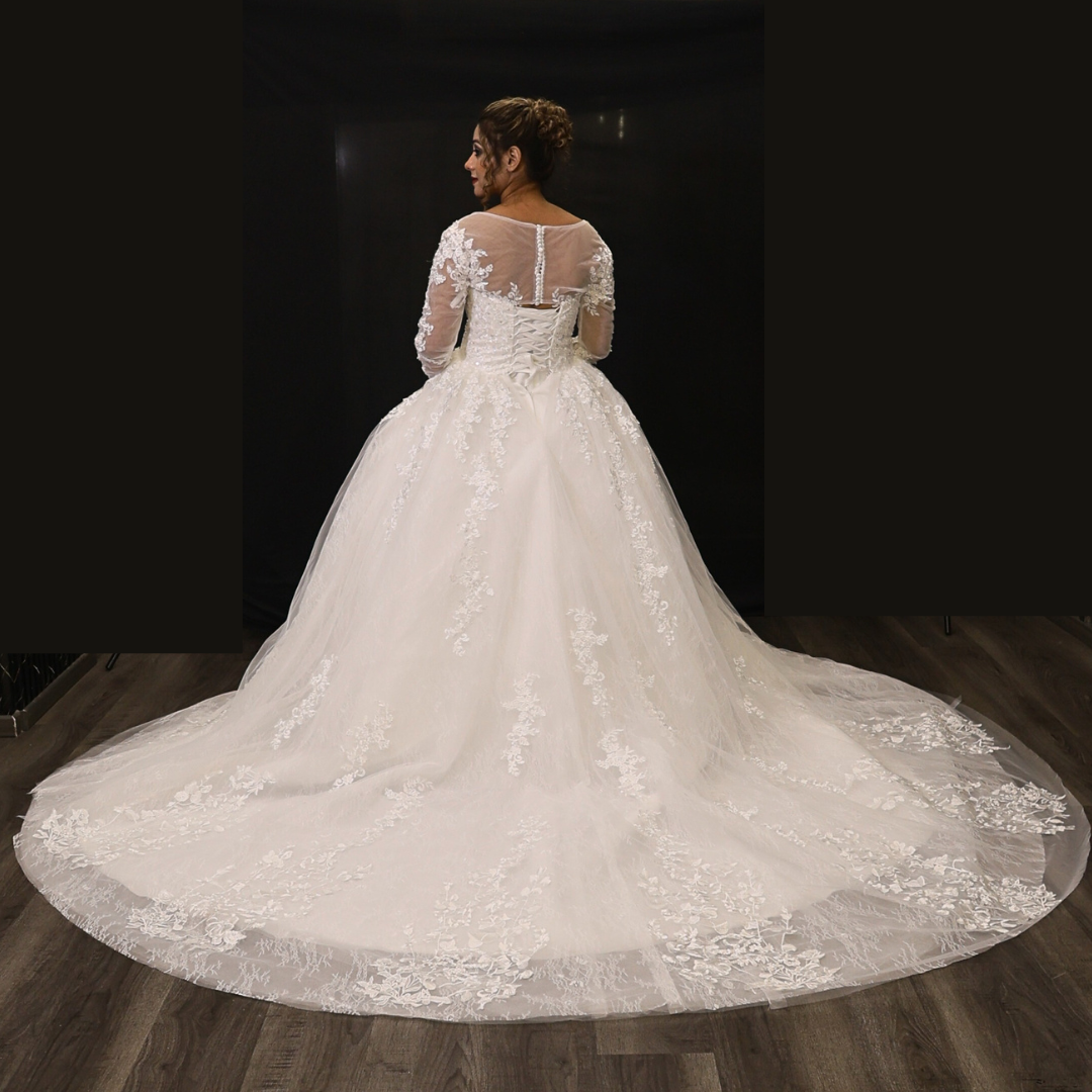 Catholic wedding gown in Telangana