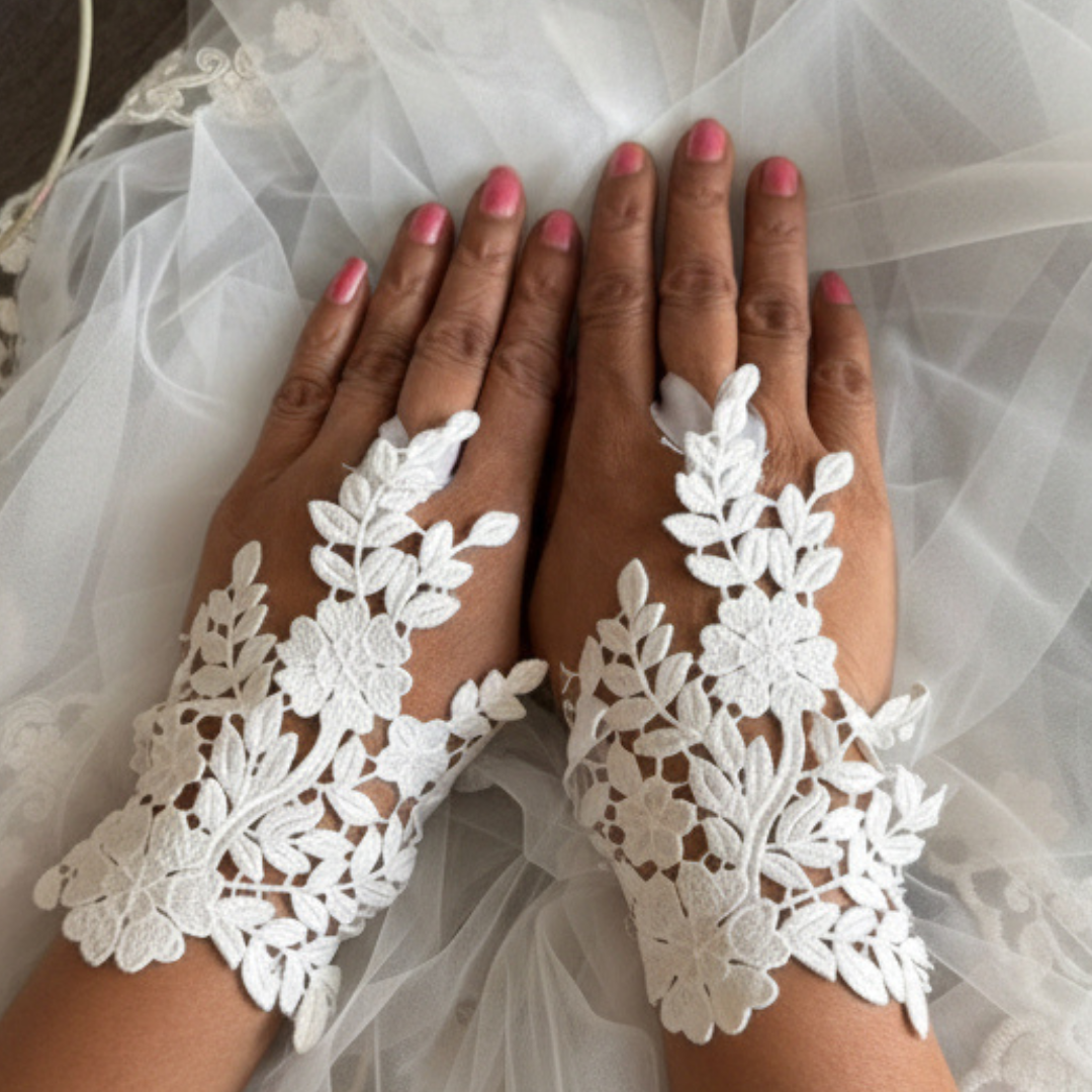 GownLink's Heavenly Radiant Gloves G8