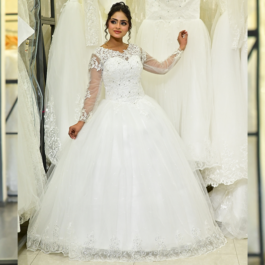 Close-up of individual pieces in 5-Piece Bridal Combo Set — GownLink GOWNLINKS