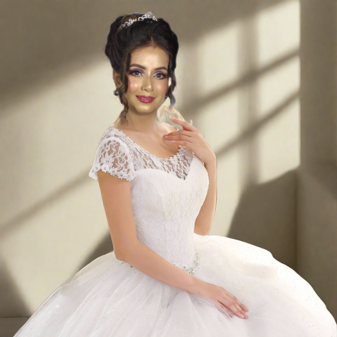 white dress for wedding in Puducherry