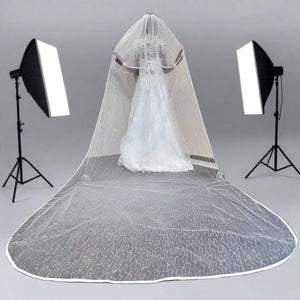 Shimmer Lace Veils