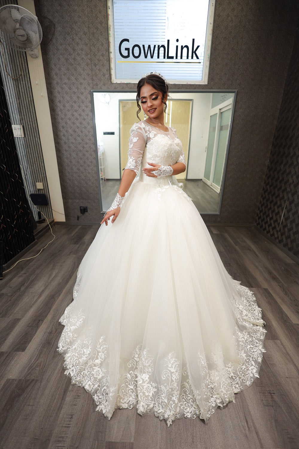 GownLink Bridal Ball Gown  for Christian & Catholic Weddings GLGF074