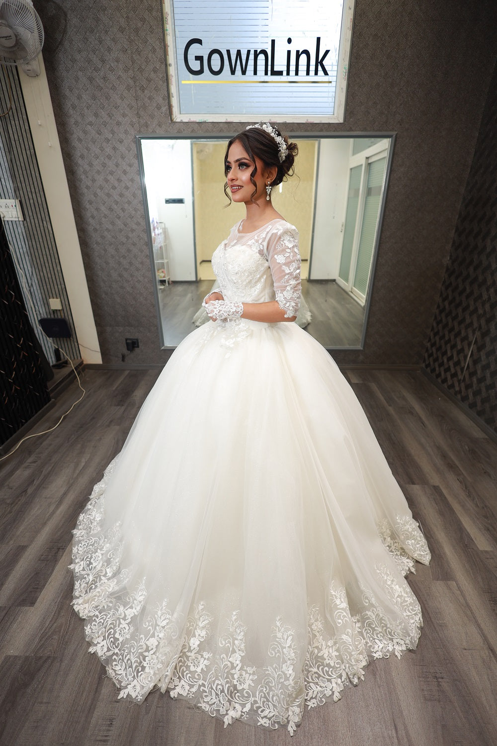 GownLink Bridal Ball Gown  for Christian & Catholic Weddings GLGF074