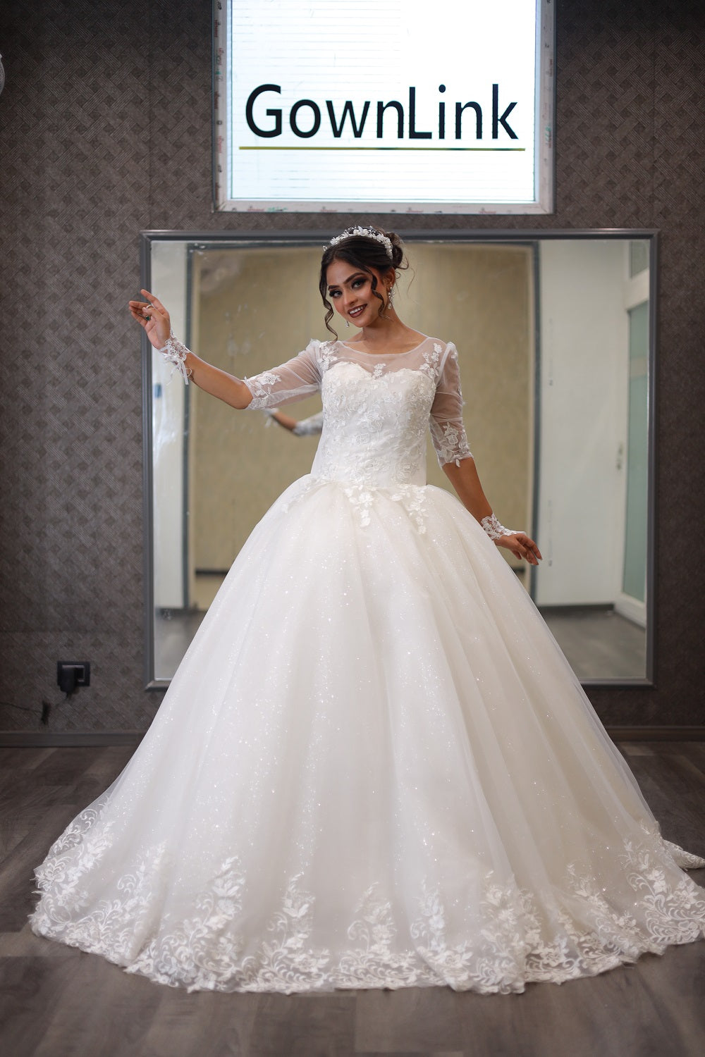 GownLink Bridal Ball Gown  for Christian & Catholic Weddings GLGF074