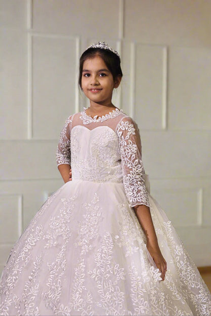 GownLink Holycommunion Dress for Your Little Princess HLCD30