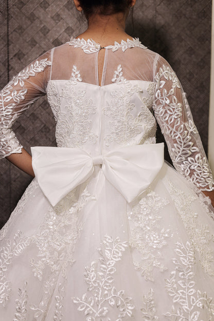 GownLink Holycommunion Dress for Your Little Princess HLCD30