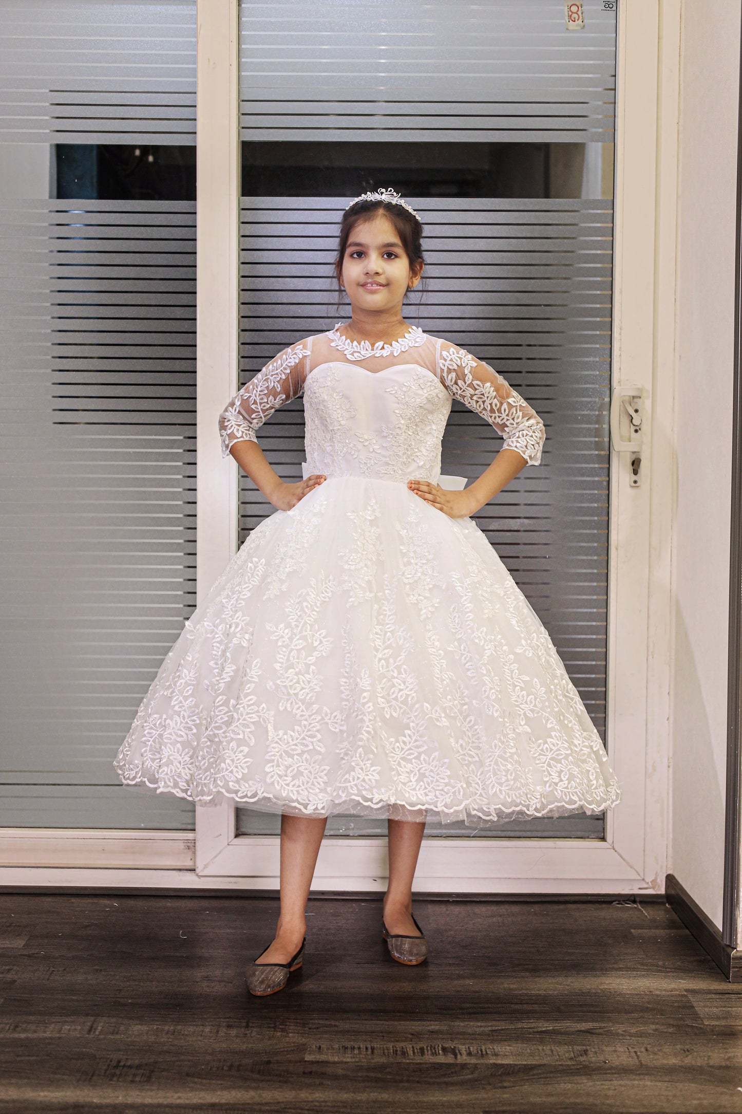 GownLink Holycommunion Dress for Your Little Princess HLCD30