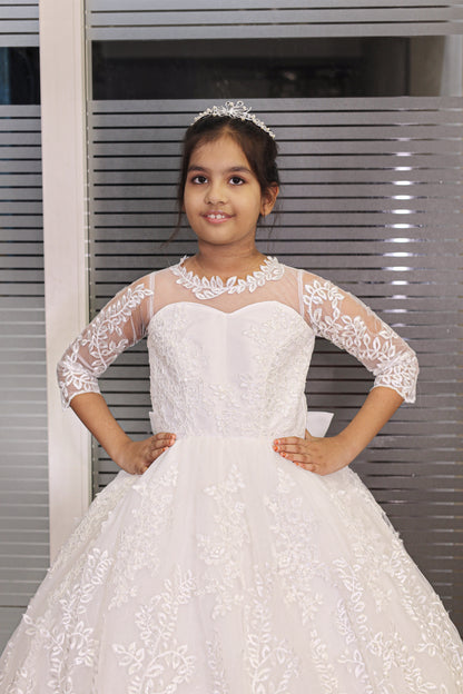GownLink Holycommunion Dress for Your Little Princess HLCD30