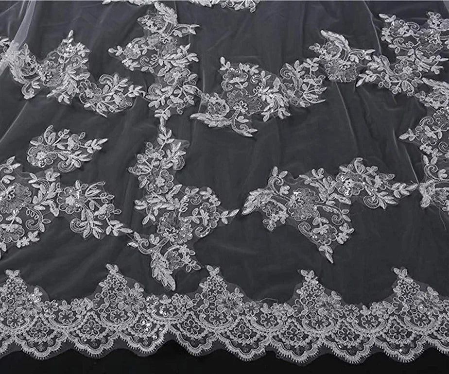 white Lace wedding veils Near me