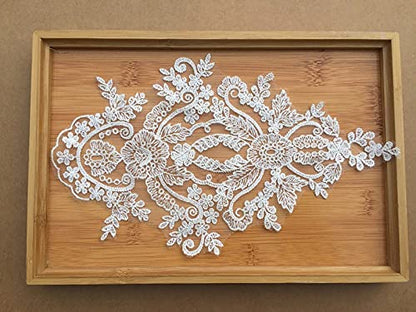 GownLink's Heavenly Radiant Off white bridal Gloves G119