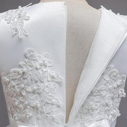 GownLink's Ineffably Graceful Timelessly Royal Holy Communion Dress for Your Little Princess HLC4