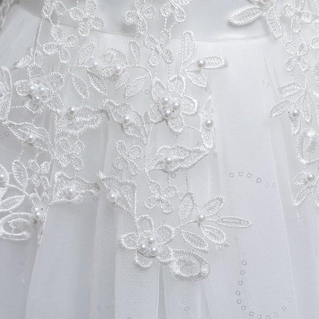 GownLink's Ineffably Graceful Timelessly Royal Holy Communion Dress for Your Little Princess HLC4