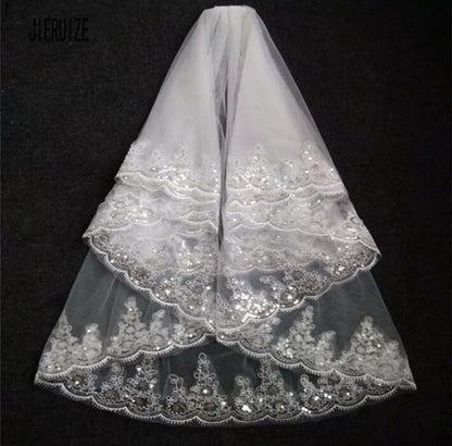 Side view of Bridal Crown showing profile and design — GownLink CROWN