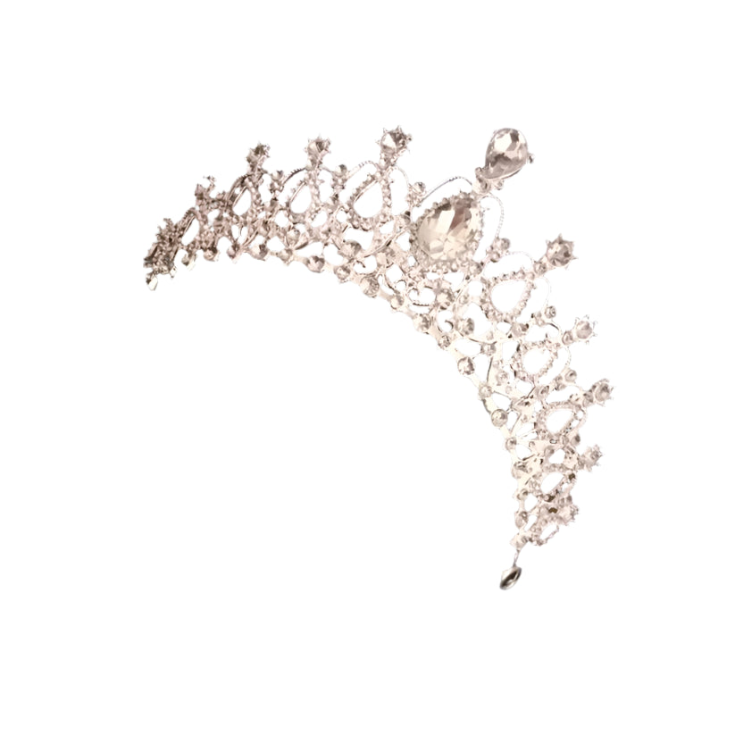 GownLink Luxurious Stone Crown Hair Accessories C32