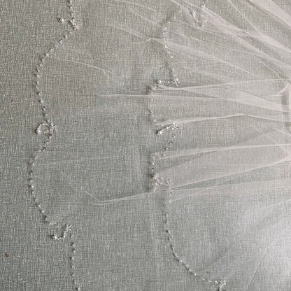 Modest bridal veil for Christian bride in Gorakhpur