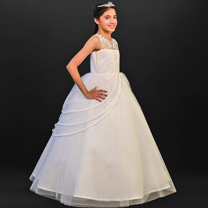 White Church Communion dress in Nagaland