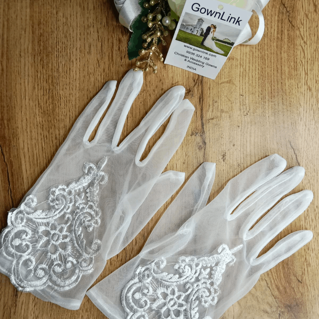 In weddings, the glove unifies the couple, symbolizing their commitment and shared path in the sacred bond of matrimony.
