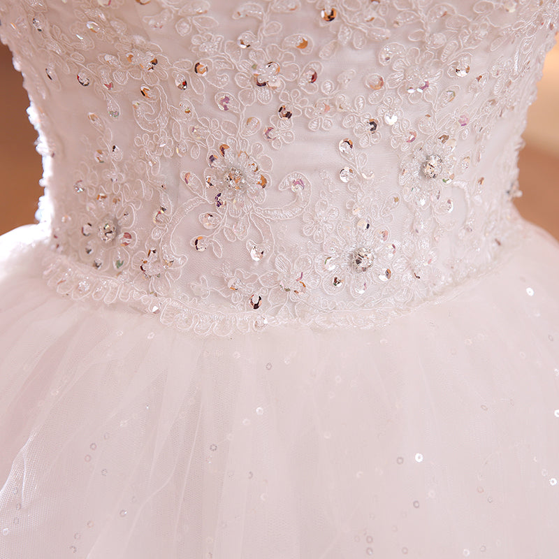 "Exquisite Embroidered Ball Gown.