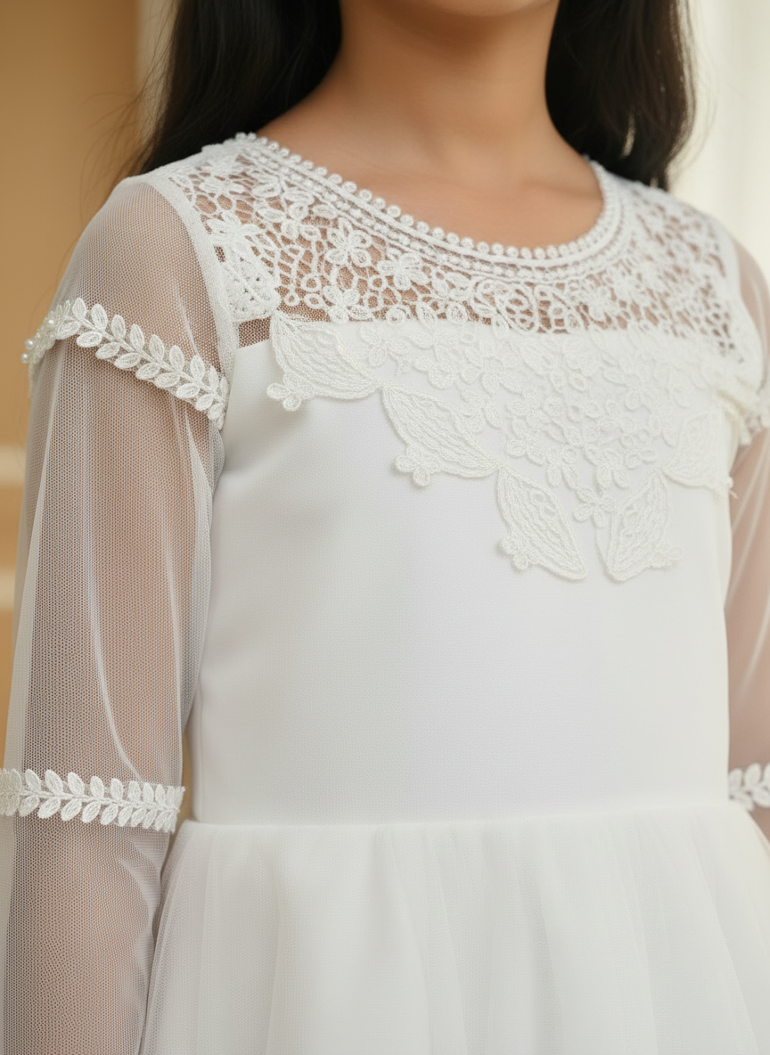 GownLink Christening Gown or First Holy Communion Girls Frock GLHLC-DUCK