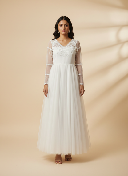 GownLink Christening Gown or First Holy Communion Girls Frock GLHLC-DUCK