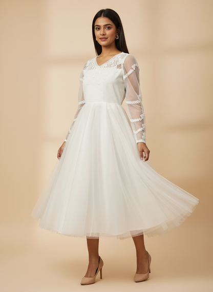 GownLink Christening Gown or First Holy Communion Girls Frock GLHLC-DUCK