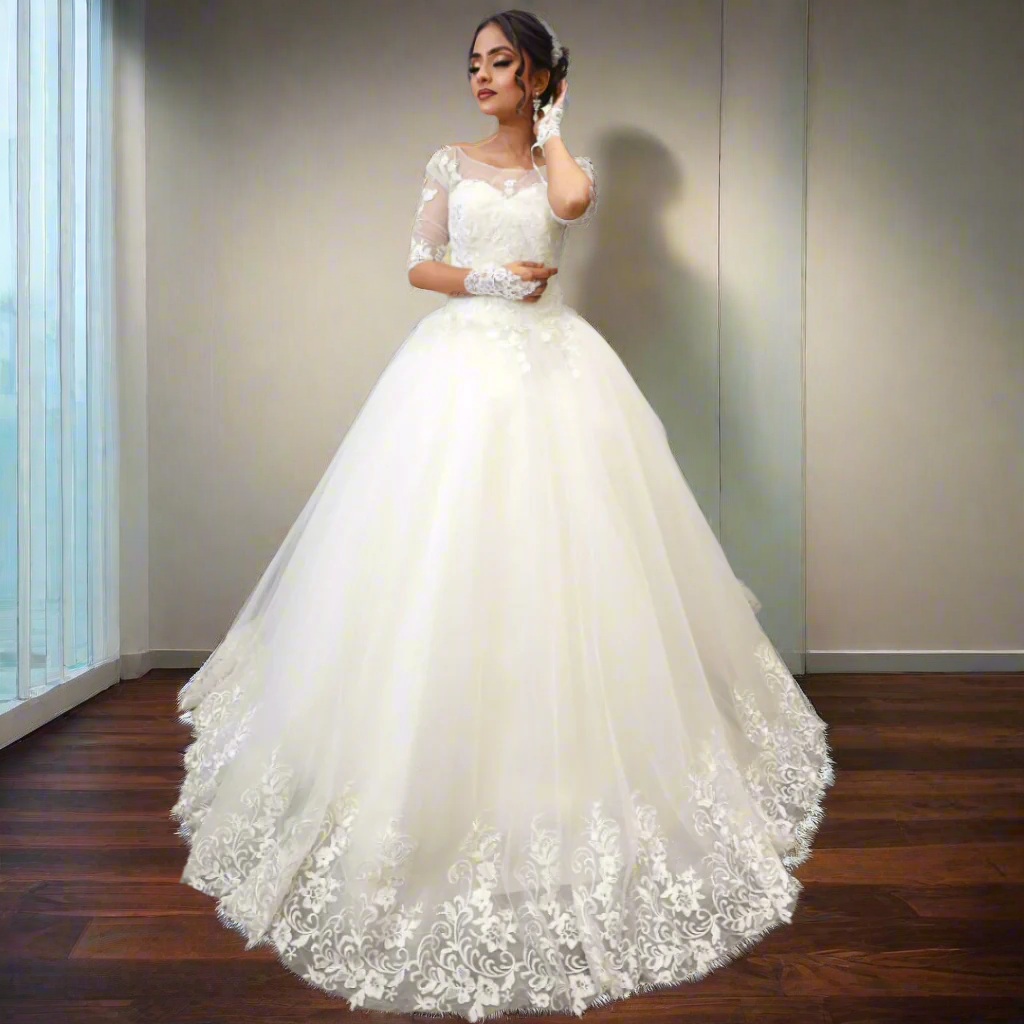 GownLink Bridal Ball Gown  for Christian & Catholic Weddings GLGF074