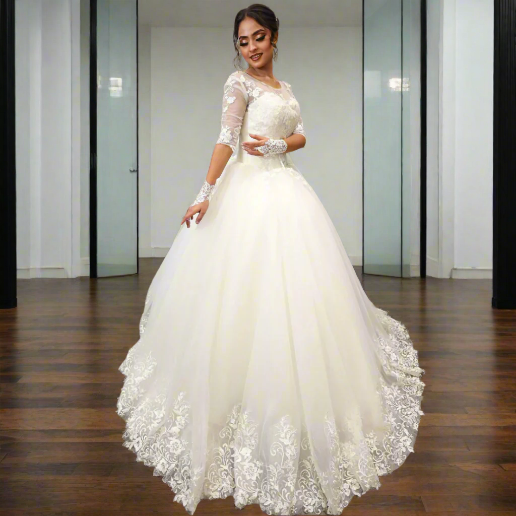 GownLink Bridal Ball Gown  for Christian & Catholic Weddings GLGF074