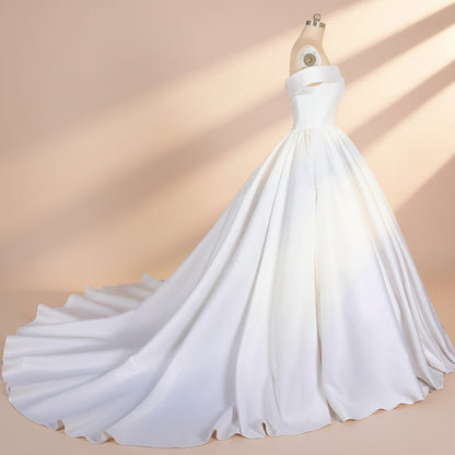 GownLink Train Gown for Christian and Catholic Weddings GLHMST04
