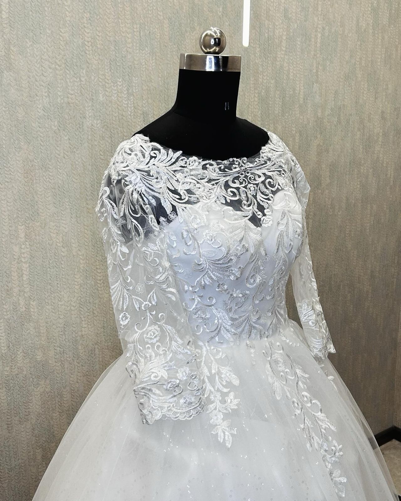 GownLink White Wedding Ball Gown for the Christian  GLGF051