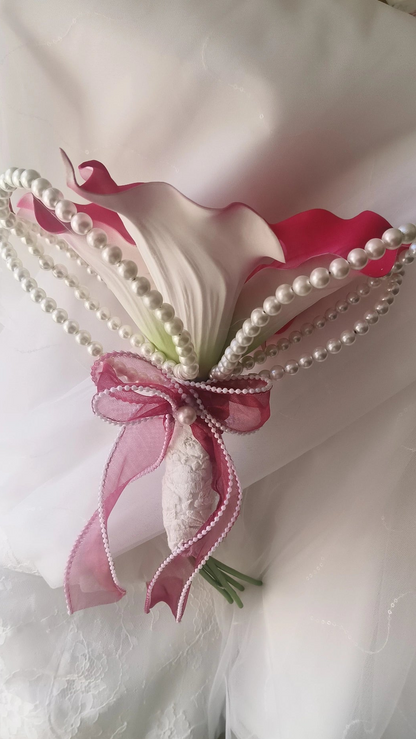 GownLink's Eternal Promise Roses Christian Wedding Bouquet B-135