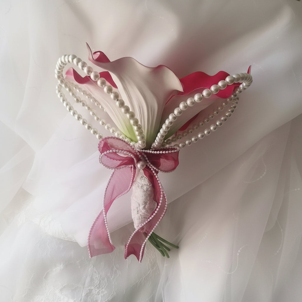 GownLink's Eternal Promise Roses Christian Wedding Bouquet B-135