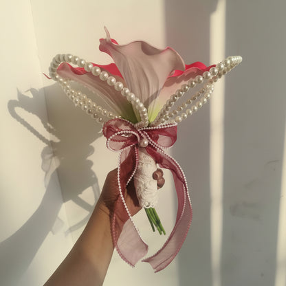 GownLink's Eternal Promise Roses Christian Wedding Bouquet B-135