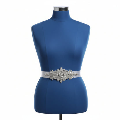 Gowlink,s Wedding Dress Bridal Belt with Crystals Lightweight and easy to wear