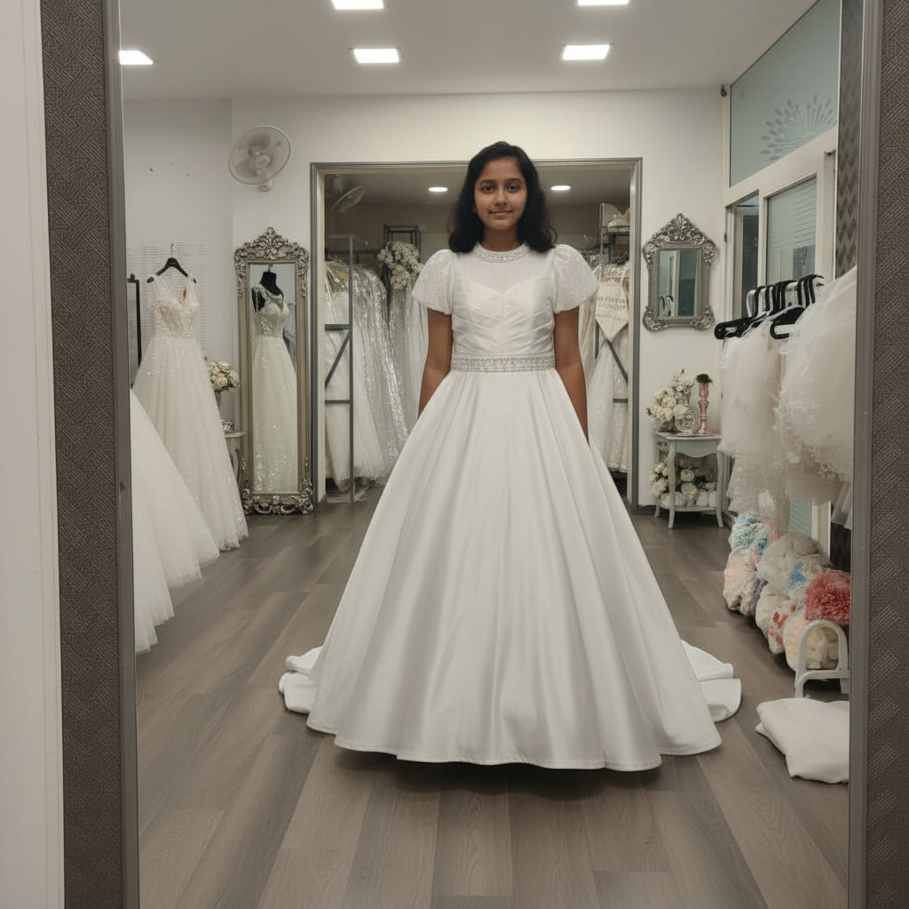 GownLink First HOLY Communion Dress Flower Girl Kids GLHLC-9