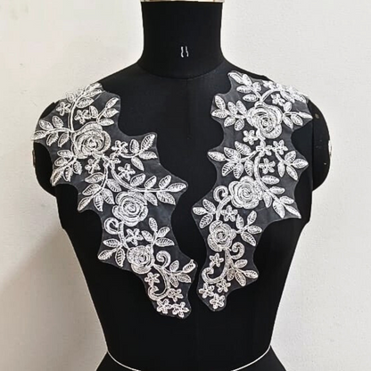 Lace Rose Patches for wedding Dress