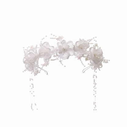 GownLink's Divine Radiance Bridal Wreath Collection for Christian & Catholic Wedding W83