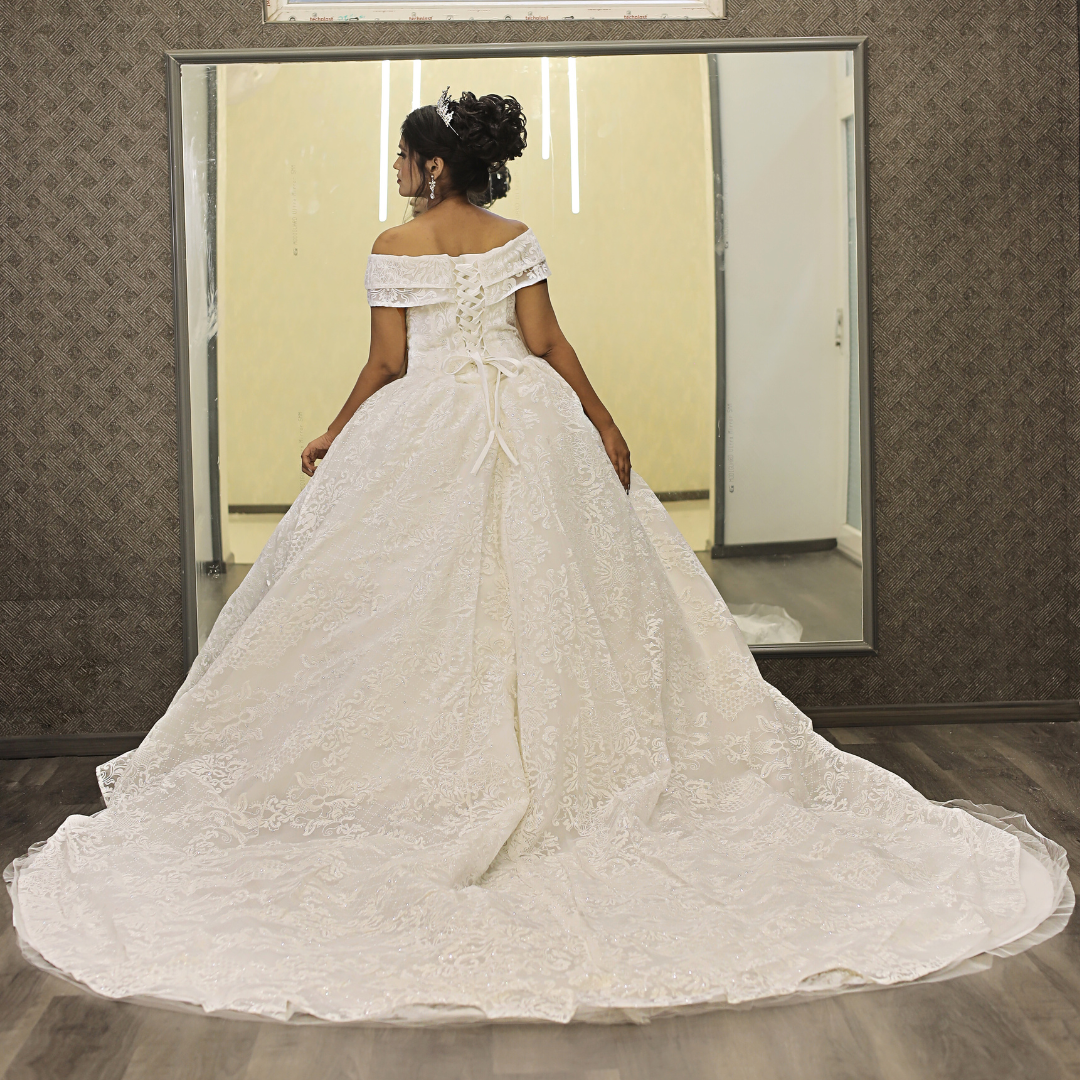 Christian wedding dress for church in Dehradun
