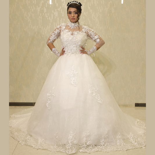 Modest Christian Wedding  bridal gown in Nagpur