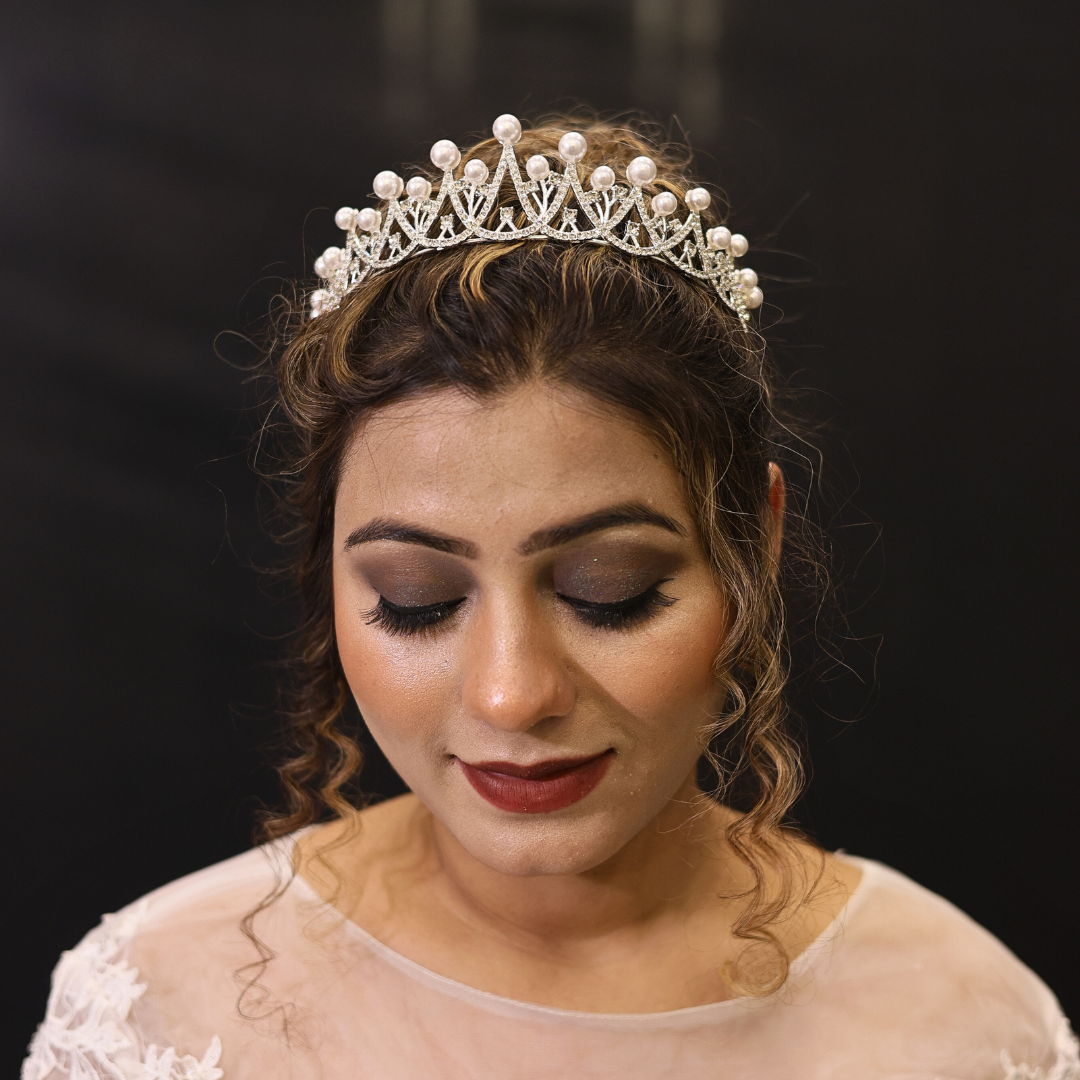 Wedding tiara or Crown for Catholic bride in India