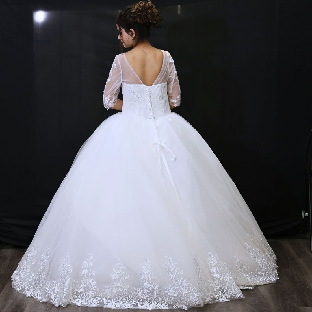 GownLink Bridal Ball Gown  for Christian & Catholic Weddings GLGF074