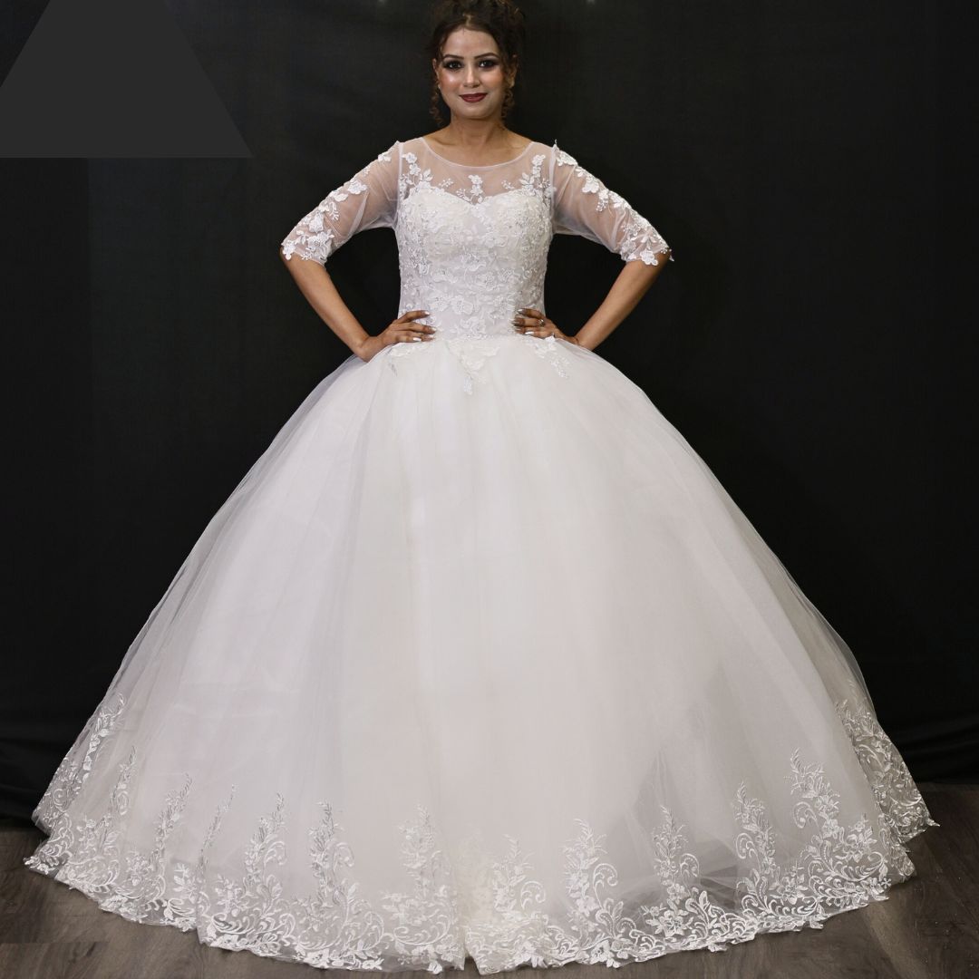 GownLink Bridal Ball Gown  for Christian & Catholic Weddings GLGF074