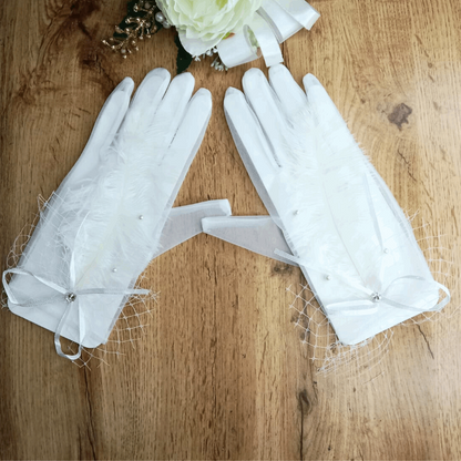  Gloves Fashion Net for Woman Bridal Wedding Haryana India