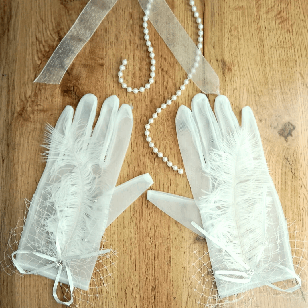 church wedding Gloves Set for Women Ambala India