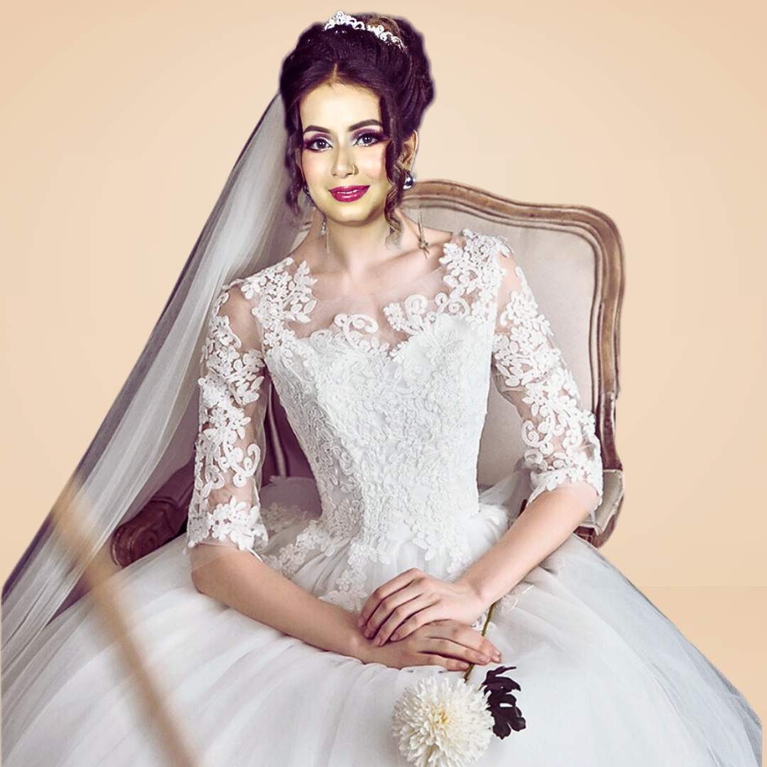  Sweetheart Wedding Dress, Luxury Bridal Dress Muzaffarpur