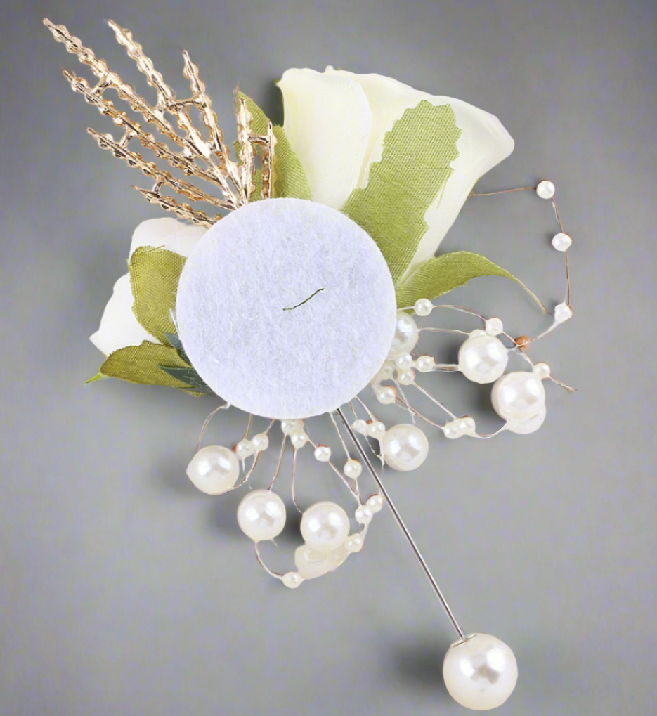 GownLink's Classy Boutonniere for Christian & Catholic Weddings CF105