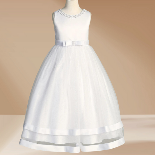 GownLink Stunning Holy Communion Gown for Your Little Princess GLHLC11